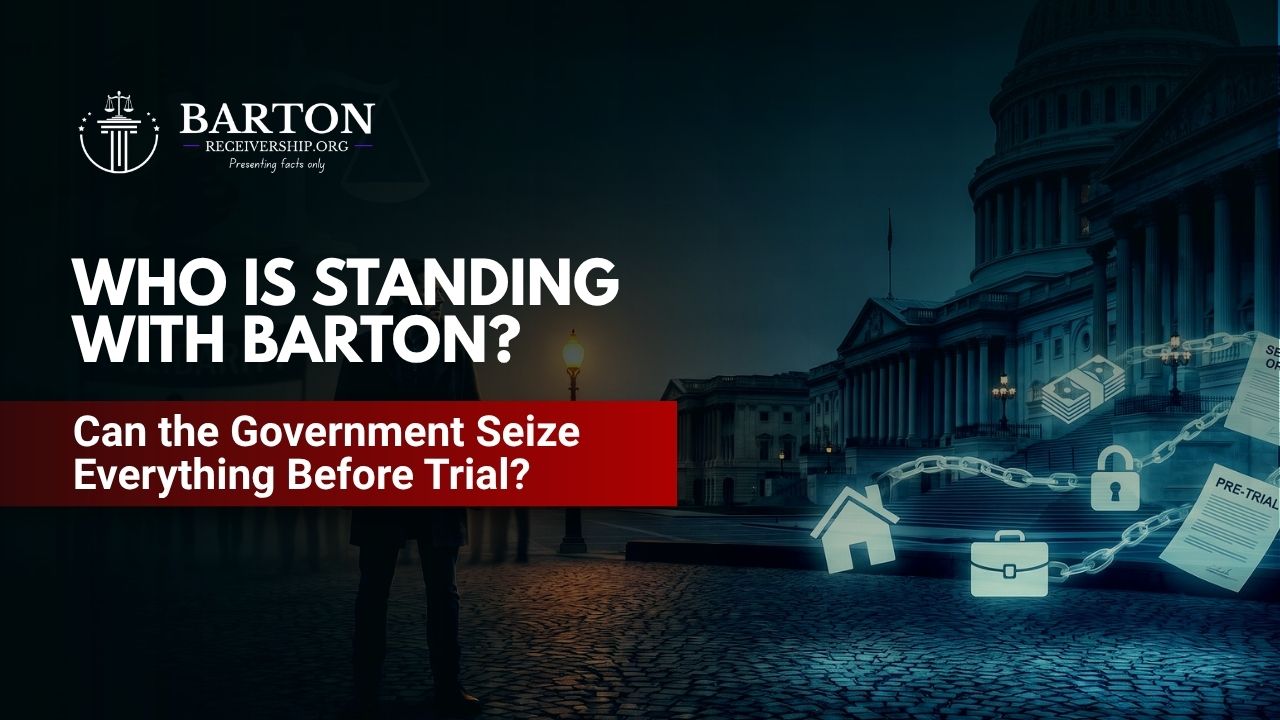 Cross-ideological coalition supporting Supreme Court review in Barton v. SEC over SEC receivership and property rights concerns