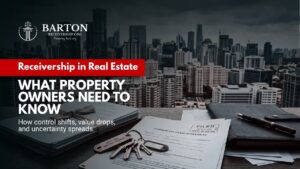 real estate receiverships