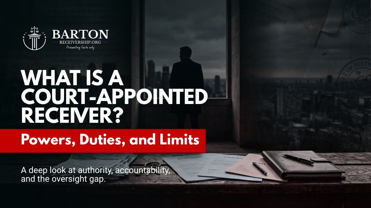 court Appointed receiver