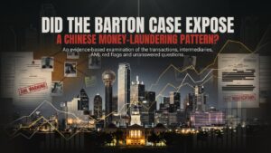 Dallas real estate and federal court filings illustrating money-laundering red flags examined in the Barton case.